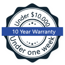 Warranty 10 Years Badge